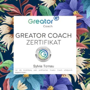 Greator Coach Zertifikat Sylvia Tornau
