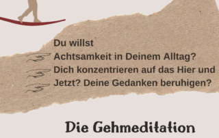Anleitung Gehmeditation