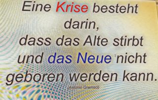 Vier Phasen einer Krise
