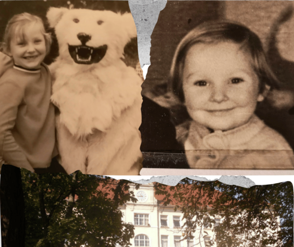 Wie ich wurde was ich bin: Kinderfotos Collage
