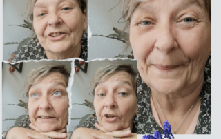 Collage mit Portraits Sylvia Tornau