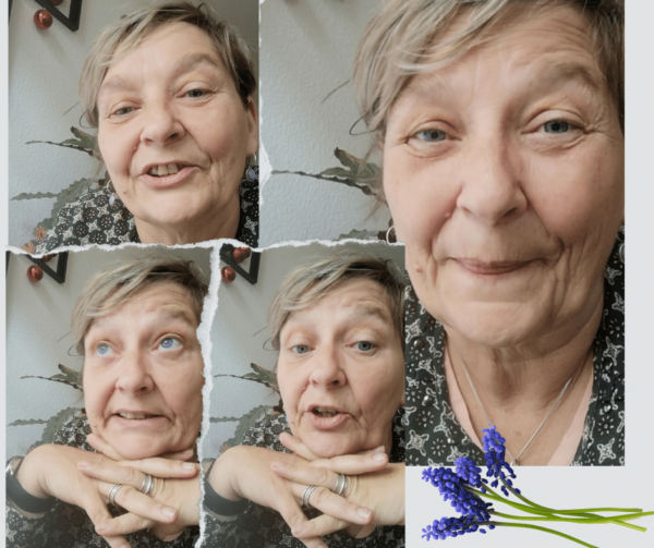 Collage mit Portraits Sylvia Tornau