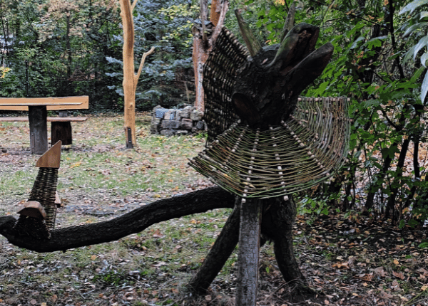 12 von 12 Oktober 2023: Skulptur im Kulturpark Deutzen