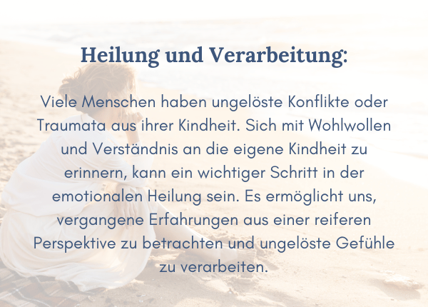 Warum Begegnungen mit dem jüngeren Ich wichtig sind: Heilung und Verarbeitung