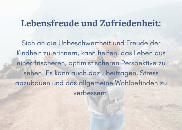 Warum Begegnungen mit dem jüngeren Ich wichtig sind: Lebensfreude und Zufriedenheit