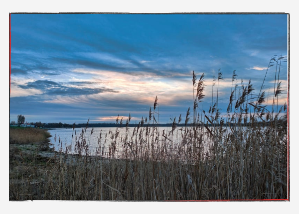 Monatsrückblick Dezember Blick auf den Cosbudener See