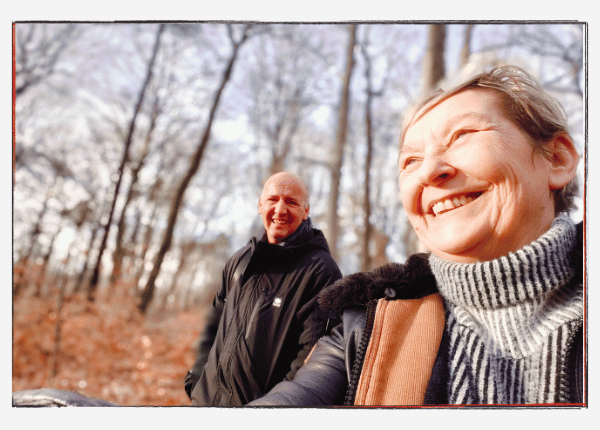 Monatsrückblick Januar 2024 - Sylvia und Daniel beim Spaziergang