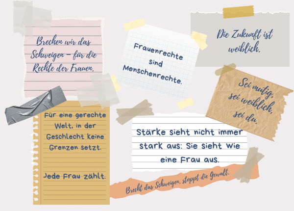 8. März _ Slogans für den Kampftag