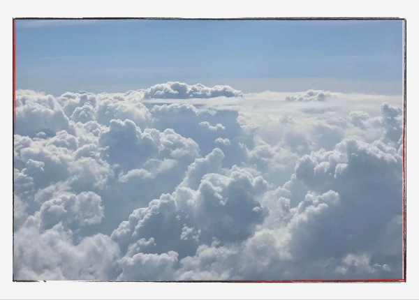reflectandlearn KW 17: Über den Wolken - Zuckerwattewolken 