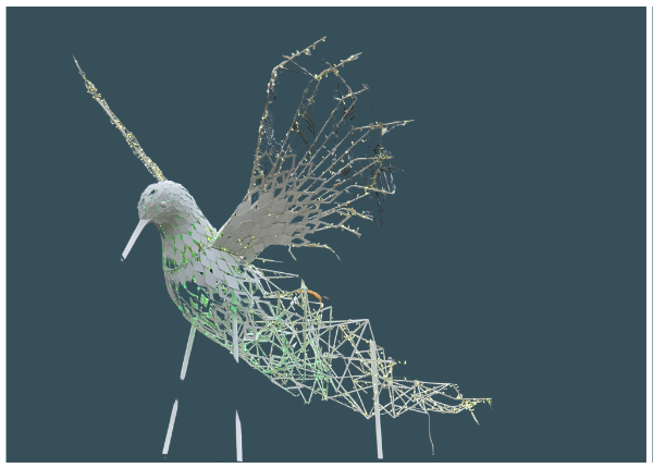 Ein Vogelskelett – unfertig und nicht flugfähig, so wie viele Gesetze, die uns Frauen betreffen