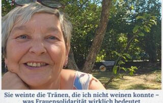 Was Frauensolidarität bedeutet erklärt Trauma-Coach Sylvia Tornau